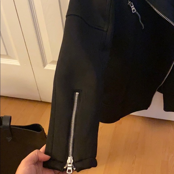 Black Moto Jacket - Picture 5 of 6